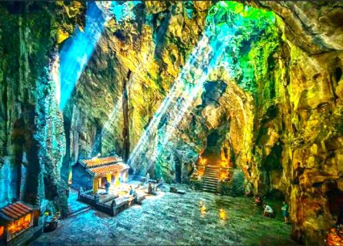 Morning Marble Mountains, Am Phu cave and Monkey Mountains tour from Hoi An (sgt-85012)
