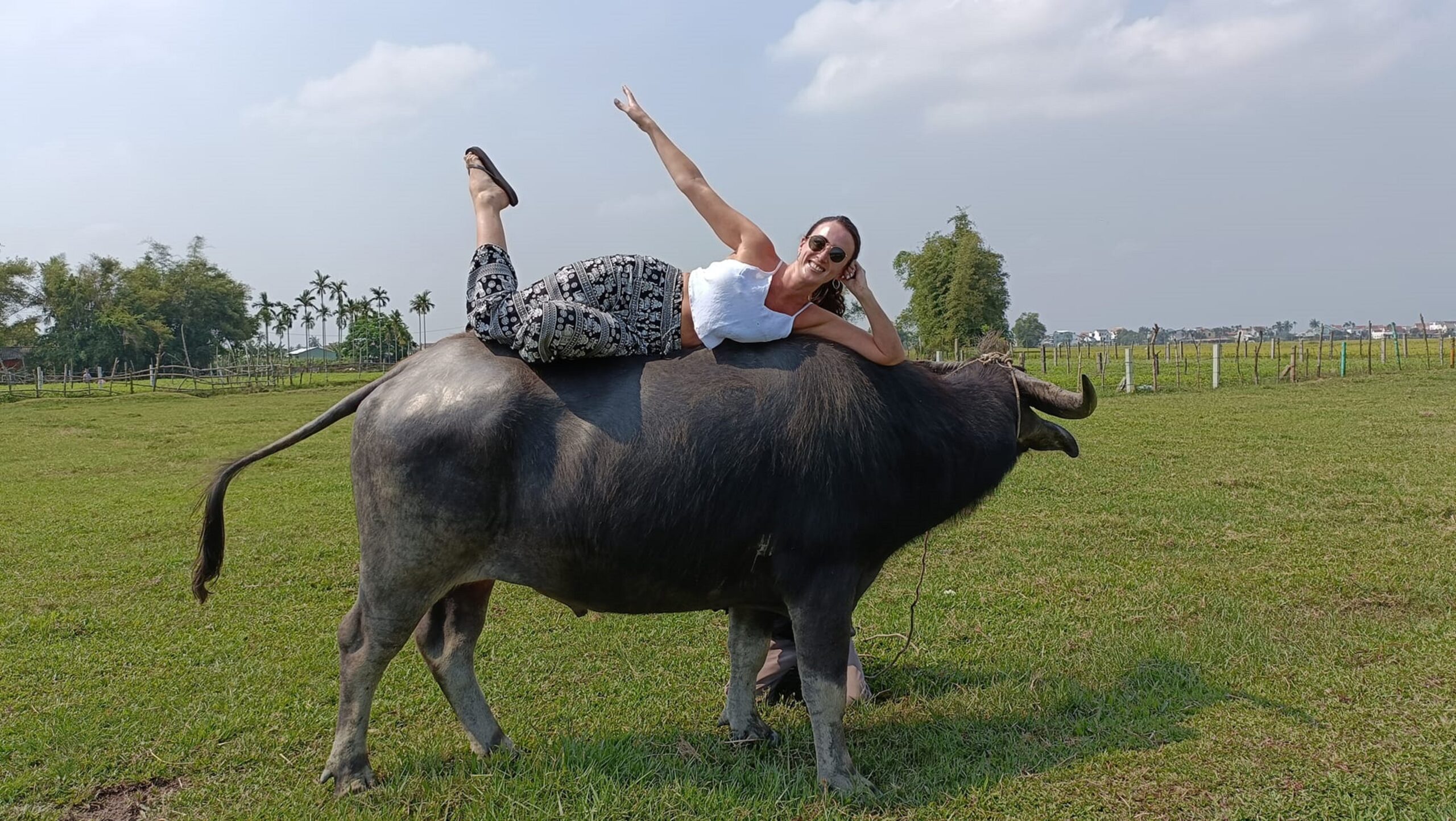 Buffalo Riding Adventure and Basket Boat Tour Hoi An